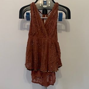 Free people tank top never worn